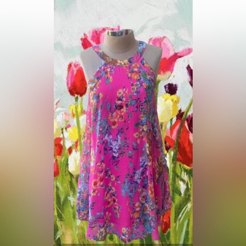 Vintage Betsey Johnson 90’s floral mini dress from Luxury boutique in Malibu, CA - Picture 2 of 15